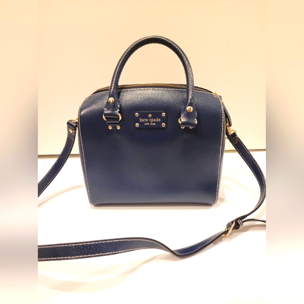 Kate Spade New York Blue Bowling Bag